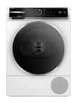 Bosch - 500 Series 4 Cu. Ft. Stackable Smart Electric Dryer with SmartDry - White