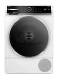 Bosch - 500 Series 4 Cu. Ft. Stackable Smart Electric Dryer with SmartDry - White
