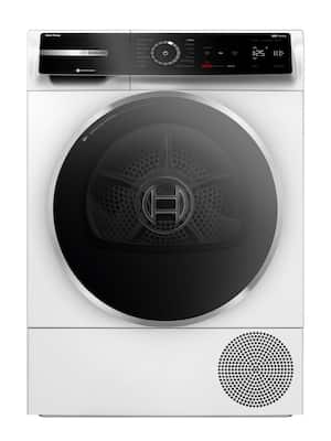 Bosch - 500 Series 4 Cu. Ft. Stackable Smart Electric Dryer with SmartDry - White