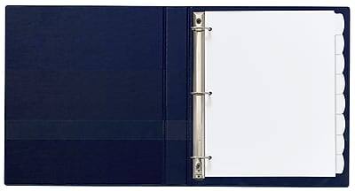 Alt View 5. Avery - Avery Big Tab Write & Erase Plastic Dividers, 8 Tabs, White (16371) - White.
