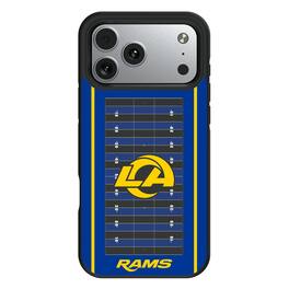 Keyscaper - NFL - Los Angeles Rams Bump Case with 8.2ft Drop Protection - 15 Pro - Multicolor