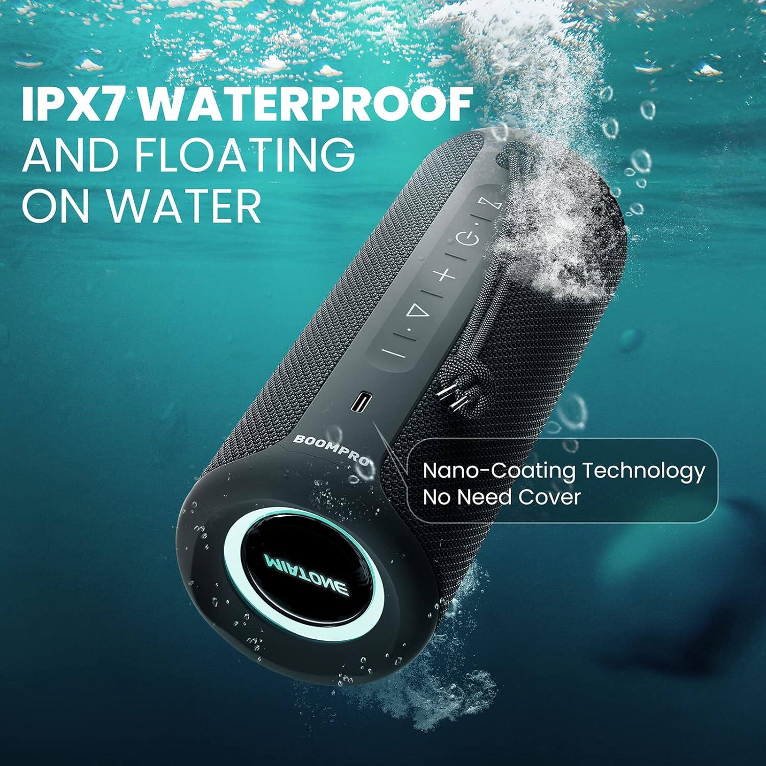 IPX7 WATERPROOF AND FLOATING ON WATER

Nano-Coating Technology No Need Cover