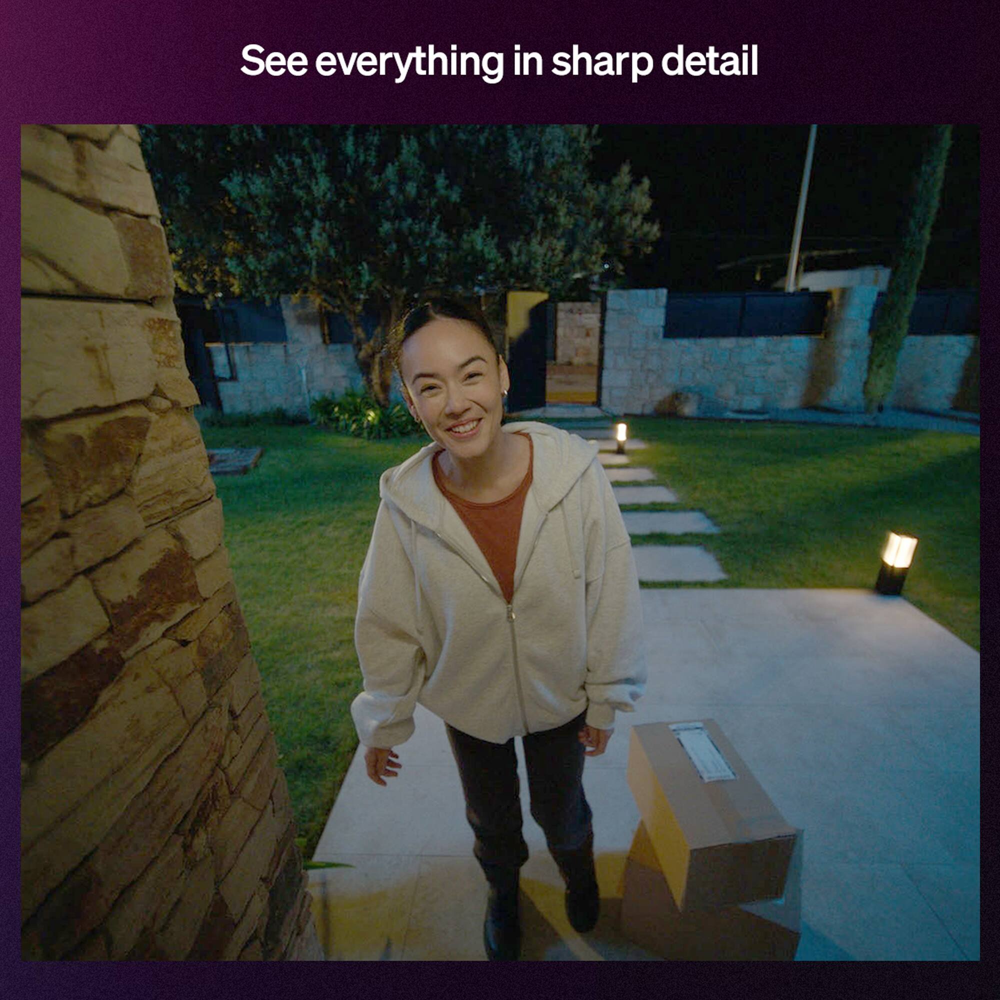 See everything in sharp detail