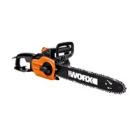 WORX - 8 Amp 14" Electric Chainsaw with Tool-Free Chain-Tensioning - Black - Front_Zoom