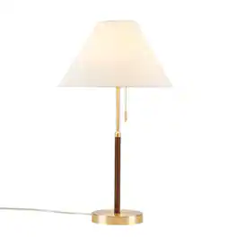 Luckbyte - Two Tone Pull-chain Table Lamp