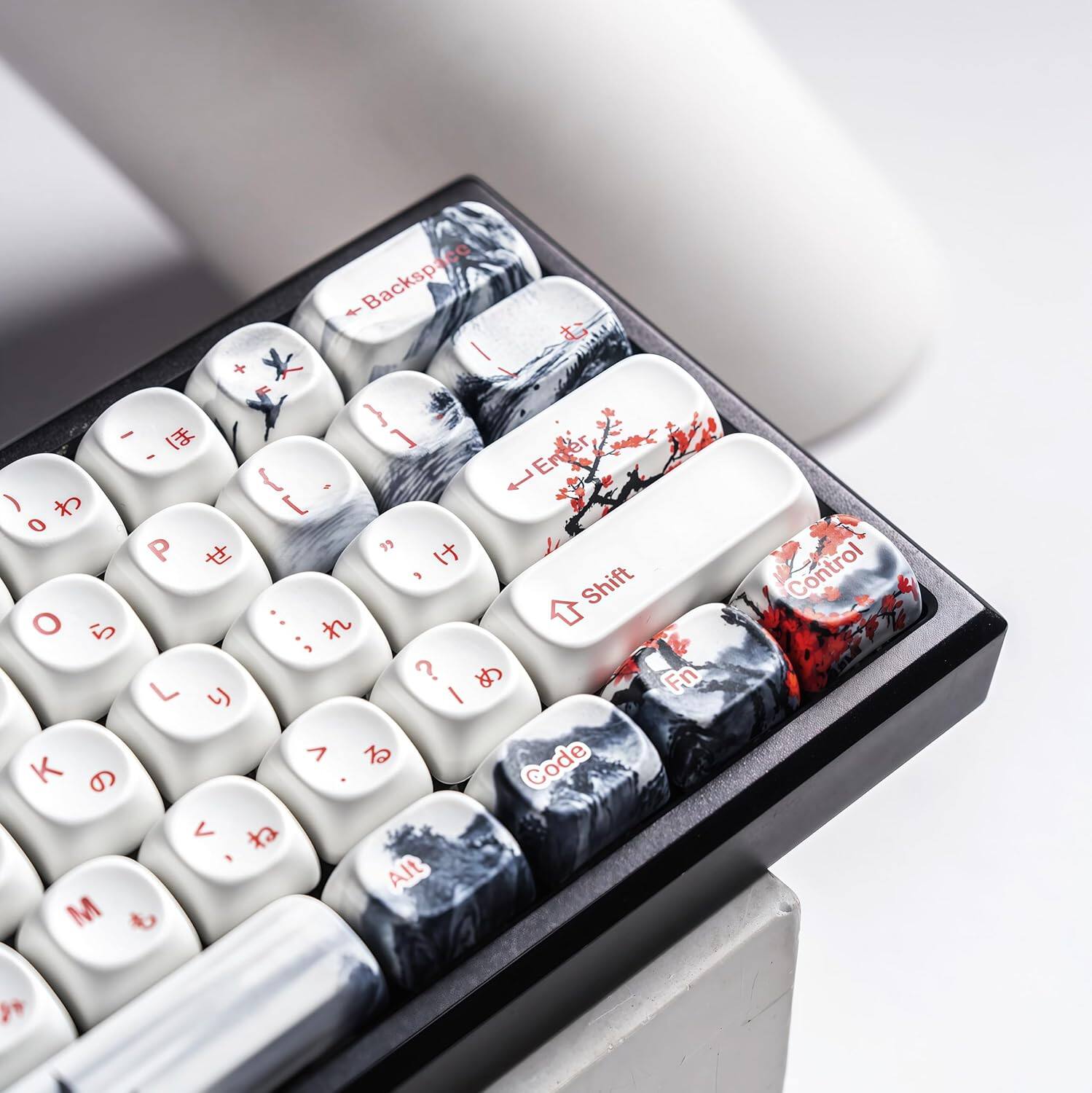 + Backspace I + } - ] 1 Enter Em ) E [ 0 P " 3 Shift O ? Fn L I > Code K < I Alt M Control 2