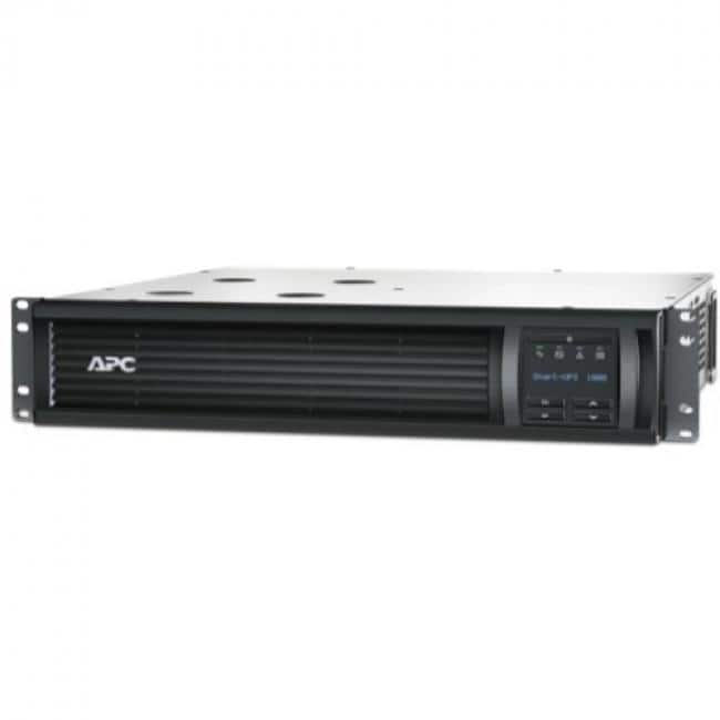 APC - by Schneider Electric Smart-UPS 1000VA LCD RM 2U 230V with SmartConnect - 2U Rack-mountable - 3 Hour Recharge - 8.70 - Black