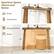 Spacious Space Above and Below
- Books
- Decorations
- Storage Baskets
- Stools
43" Wide Tabletop
30"
Generous Open Base