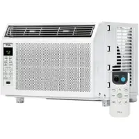TCL - 250 Sq. Ft. 6,000 BTU Window Air Conditioner - white - Front_Zoom