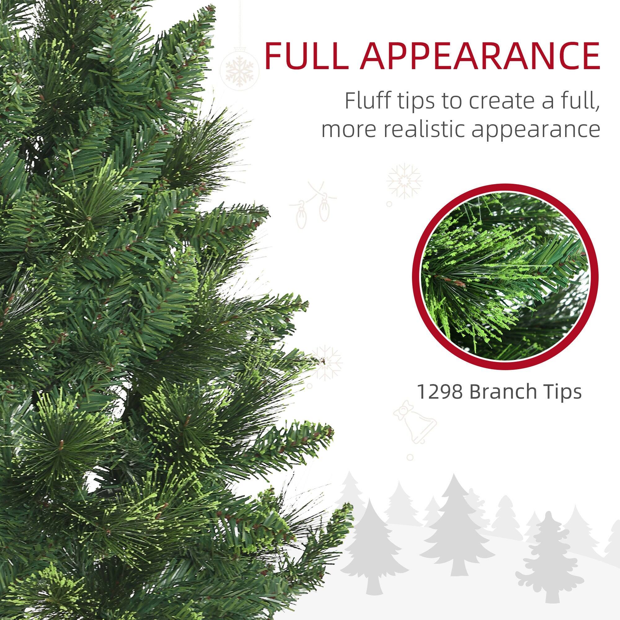 FULL APPEARANCE  
Fluff tips to create a full, more realistic appearance  

1298 Branch Tips