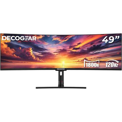DECOCGEAR
49"
1800R
120Hz