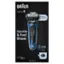 Alt View 12. Braun - Series 6 Wet/Dry Electric Shaver - Blue.