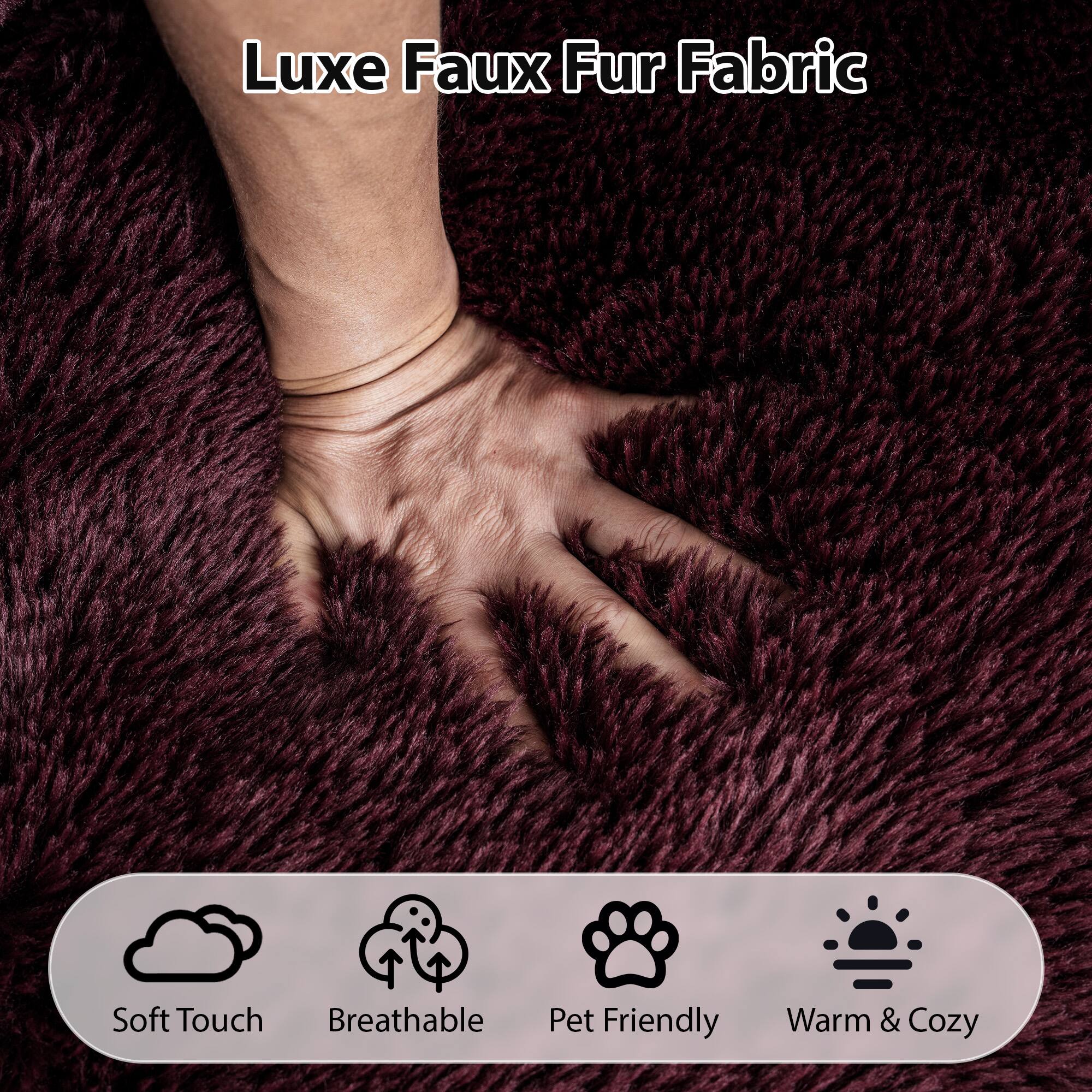 Luxe Faux Fur Fabric

Soft Touch
Breathable
Pet Friendly
Warm & Cozy
