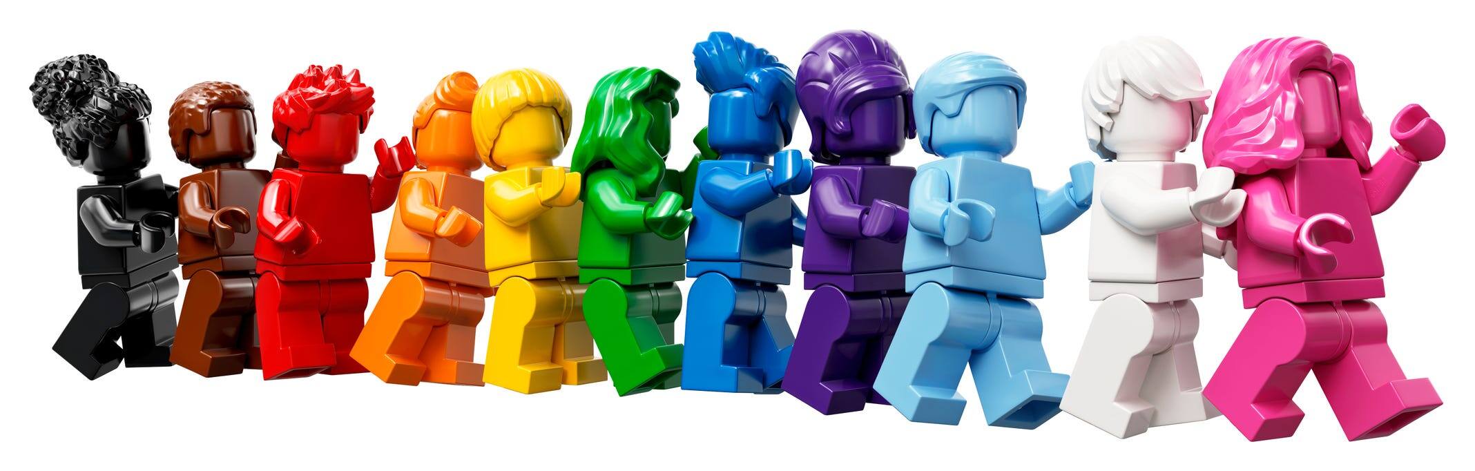 しめじ❕ LEGO Everyone Is Awesome 346 Piece Building Kit [LEGO, #40516
