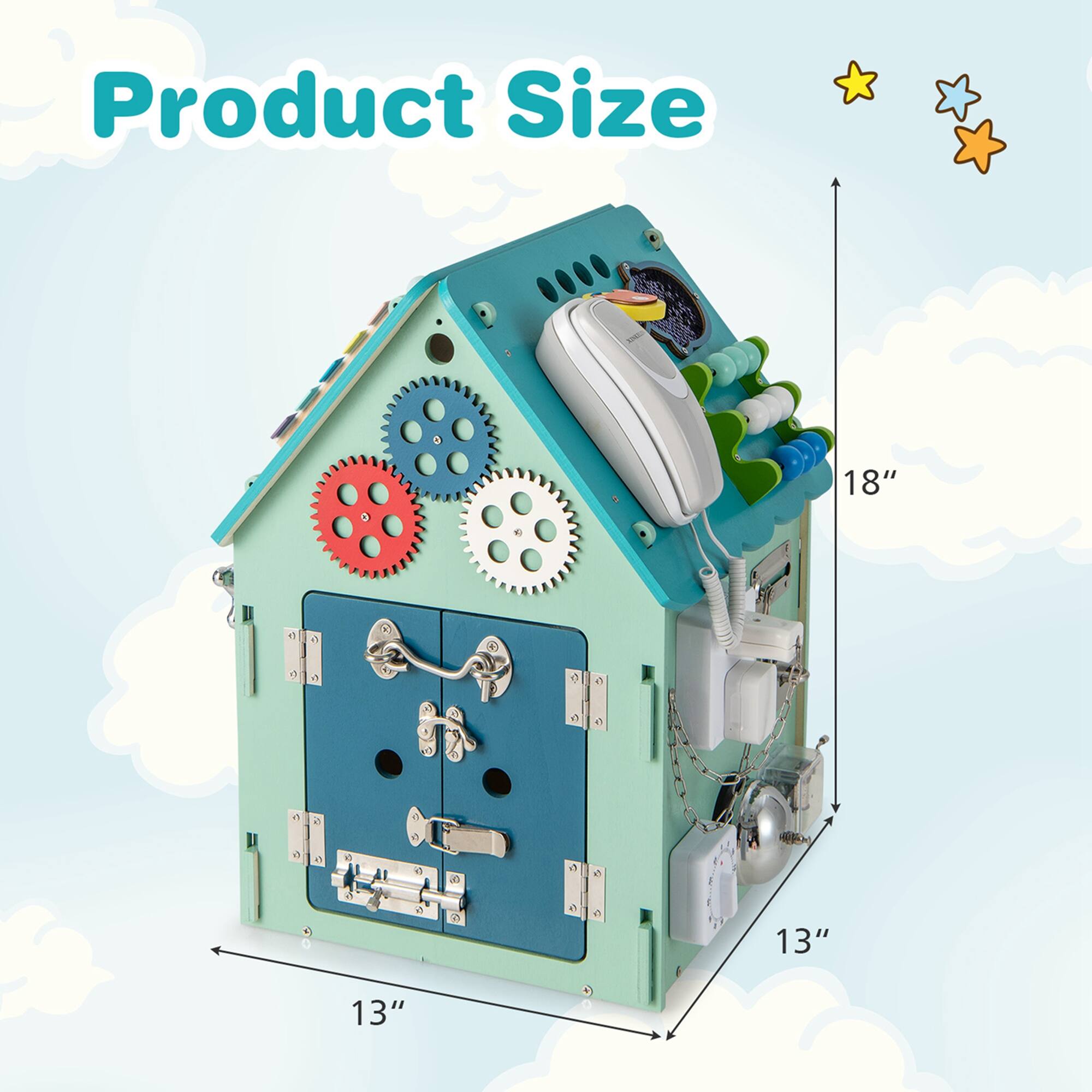 Product Size  
18" x 13" x 13"