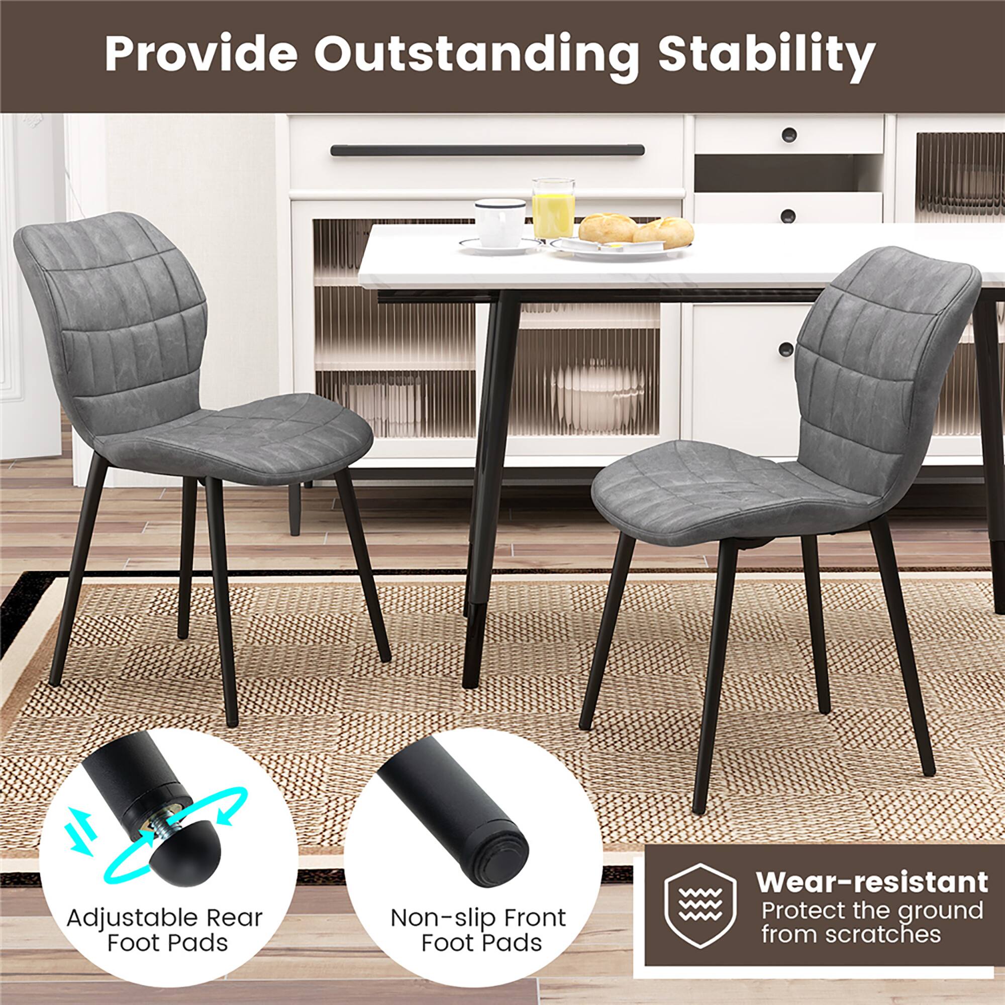 Provide Outstanding Stability

Adjustable Rear Foot Pads

Non-slip Front Foot Pads

Wear-resistant
Protect the ground from scratches