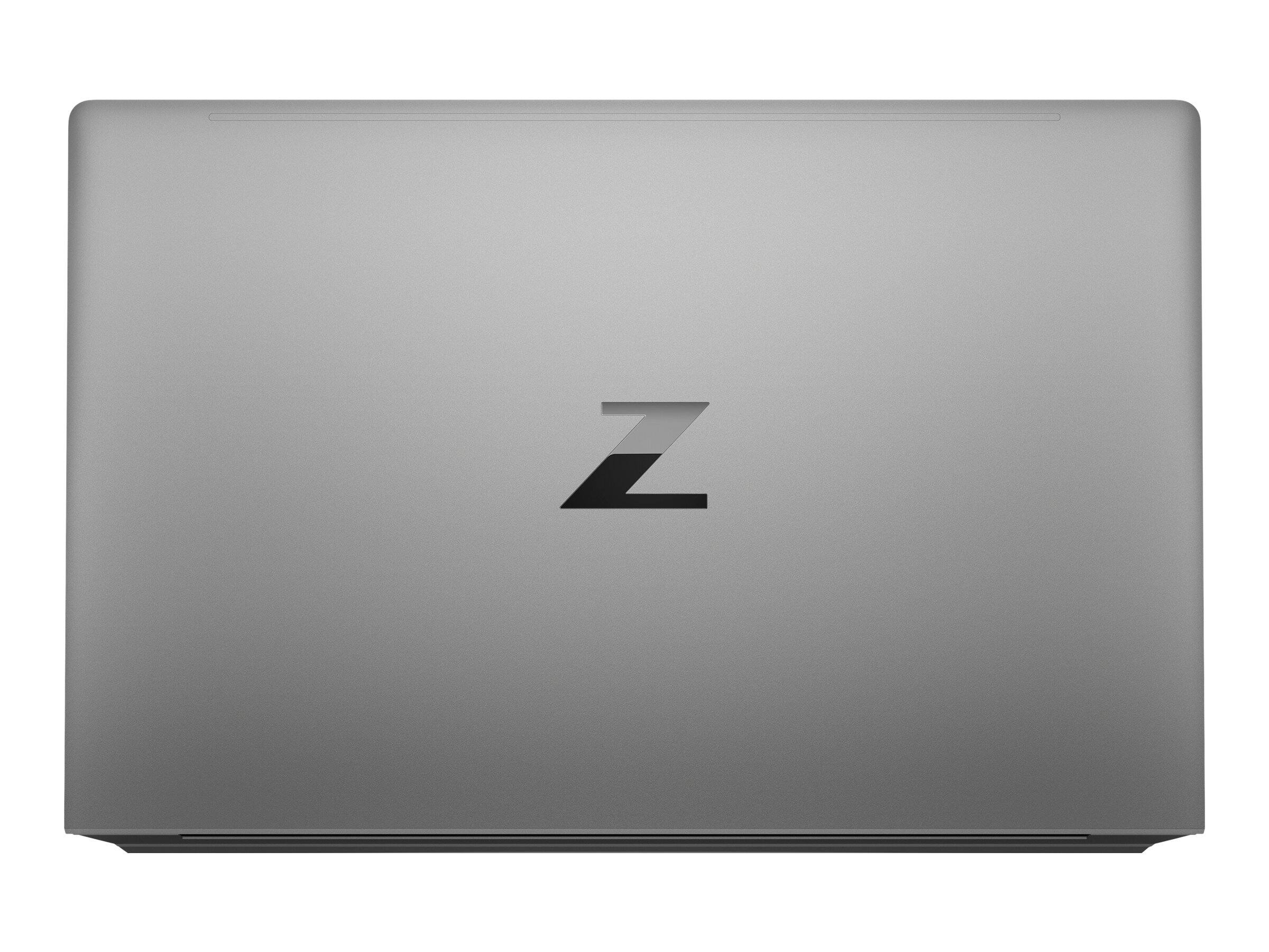 Alt View 3. HP - Zbook Power G8 15.6” FHD Intel Core i7-11850H 2.5 GHz Up to 4.8 GHz 16GB 512GB  SSD NVIDIA T1200 Windows 11 Pro Laptop - Gray.