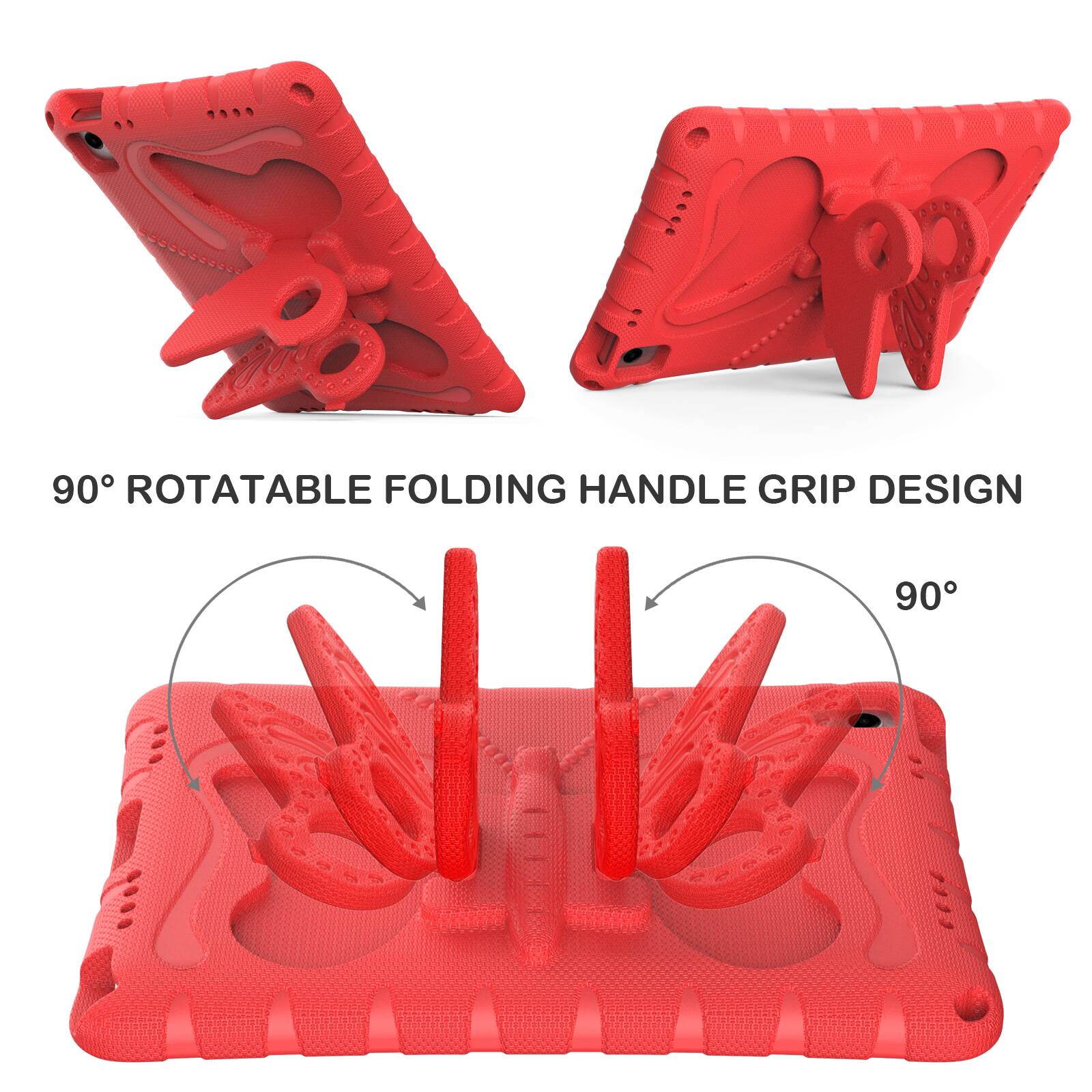 90° ROTATABLE FOLDING HANDLE GRIP DESIGN