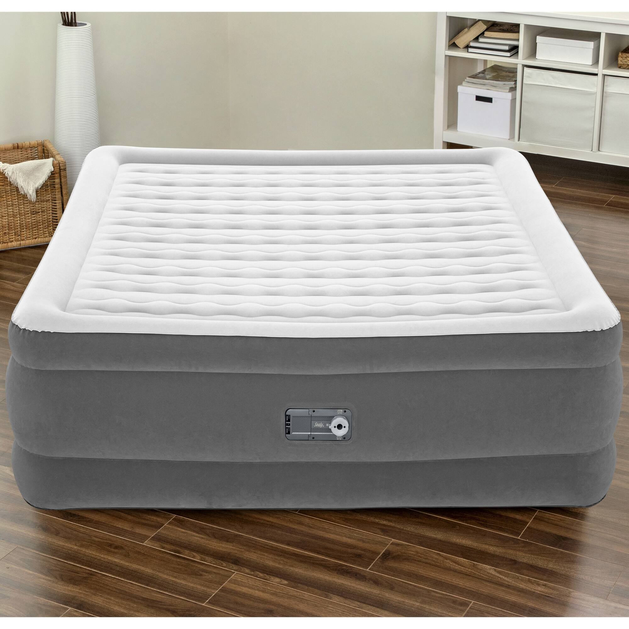 Alt View 2. Bestway - Sealy Tritech Air Mattress: 22" King - Built-in AC Pump - Multicolored.