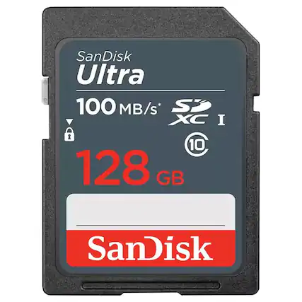 SanDisk Ultra 100 MB/s SDXC I 128 GB