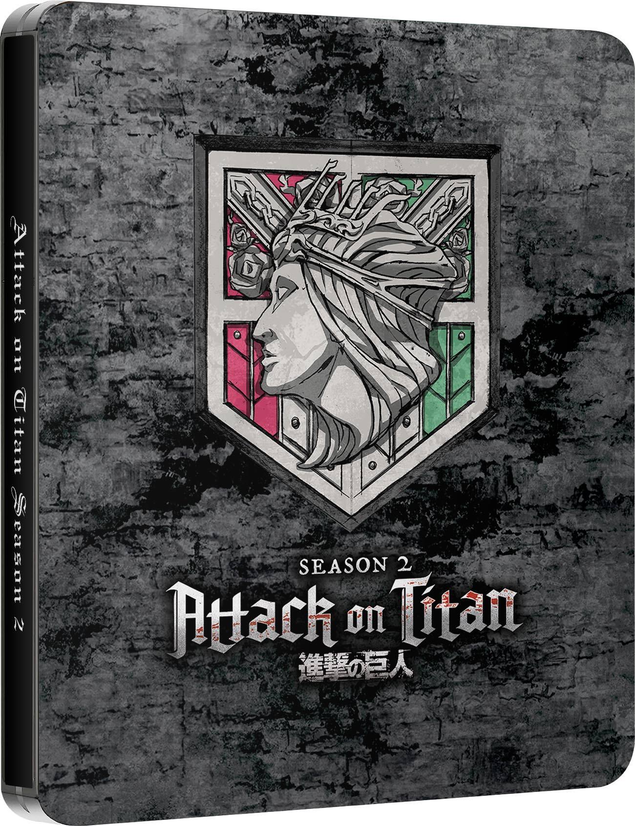 進撃の巨人Attack on Titan Season 2 Attack on Titan: Season 2 Complete (Steelbook) BLU RAY - Best Buy
