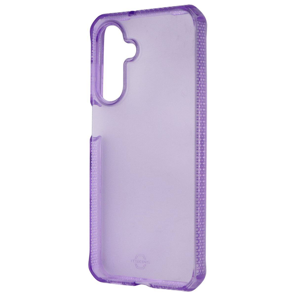 Front. Itskins - ITSKINS Spectrum_R // Clear Case for Samsung Galaxy A26 - Light Purple - Purple.