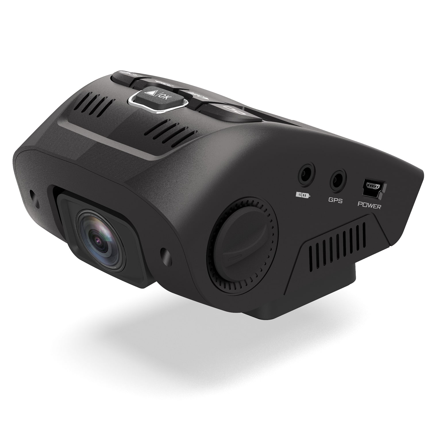 Alt View 16. Rexing - V1P Plus 4K UHD Front and Rear Dash Cam with Wi-Fi - Black.