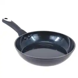 Oster - Hawke 9.5 Inch Ceramic Nonstick Aluminum Frying Pan in Dark - Blue