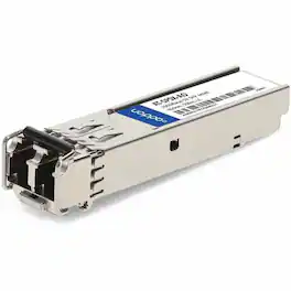AddOn - Allied Telesis® AT-SPSX Compatible TAA 1000Base-SX SFP Transceiver (MMF, 850nm, 550m, LC, DOM) - 1 x - Black