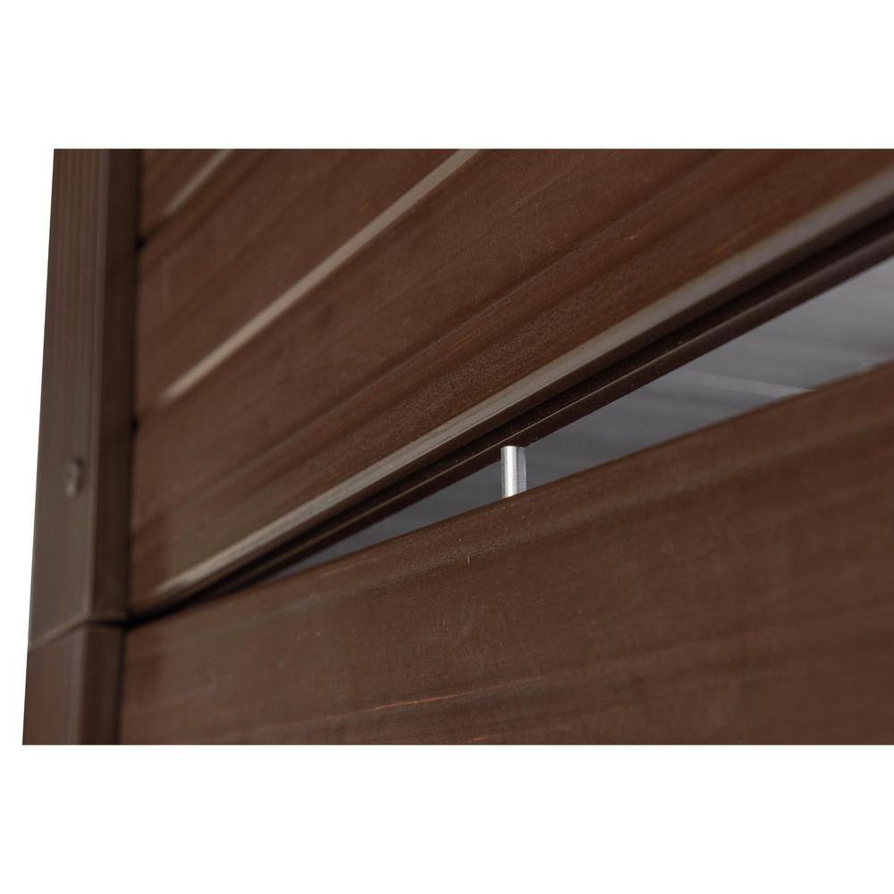 Alt View 1. New Age Pet - 2x4 ECOFLEX Garden Bed, Walnut - Walnut.