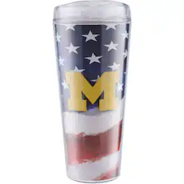 Indigo Falls - Michigan Wolverines 22oz. Tritan Americana Tumbler - Multicolor