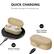 QUICK CHARGING Effortless recharge for continuous use. Wireless Charging (Wireless charger not included) Type-C Interface Cable Charging