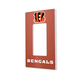 Keyscaper - Cincinnati Bengals Football Design Single Rocker Light Switch Plate - Multicolor