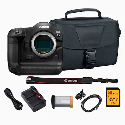 Canon EOS R3
on
Canon
64GB LOCK SD U XC I @V10