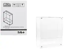 Mijo Exclusives - Showcase Premium Collector Single Display Case with Shelf "Mijo Exclusives" for 1/64 Scale Models
