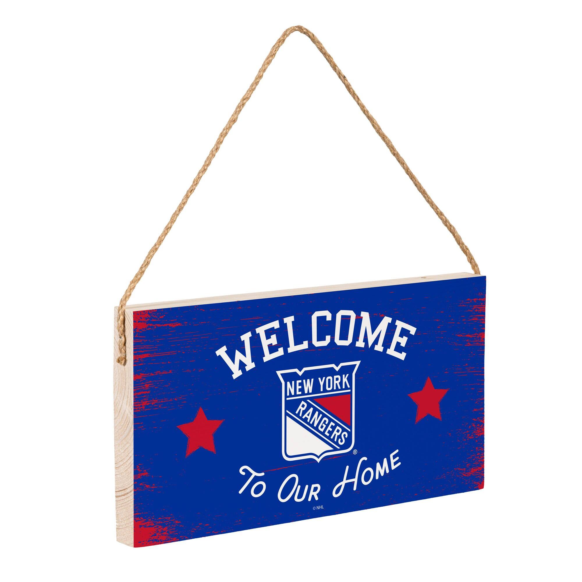 WELCOME  
NEW YORK  
RANGERS  
To Our Home