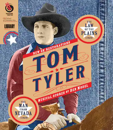 Front. Tom Tyler Silent Film Collection - BLU-RAY.