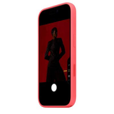 iPhone 17 Pro Silicone Case with MagSafe Bright Guava - Apple iPhone 17 Pro Silicone Case with MagSafe Bright Guava - Apple