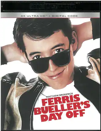 Front. Ferris Bueller's Day Off - 4K Blu-Ray.