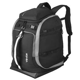 VEVOR - 55L Waterproof Ski and Snowboard Boot Backpack for Travel - Black
