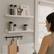 Alt View 4. BOMEDA - 2 Pack 16 in Floating Picture Ledge Shelves, Wooden Wall Shelf for Books, Photos & Decor Display for Living Room - White.