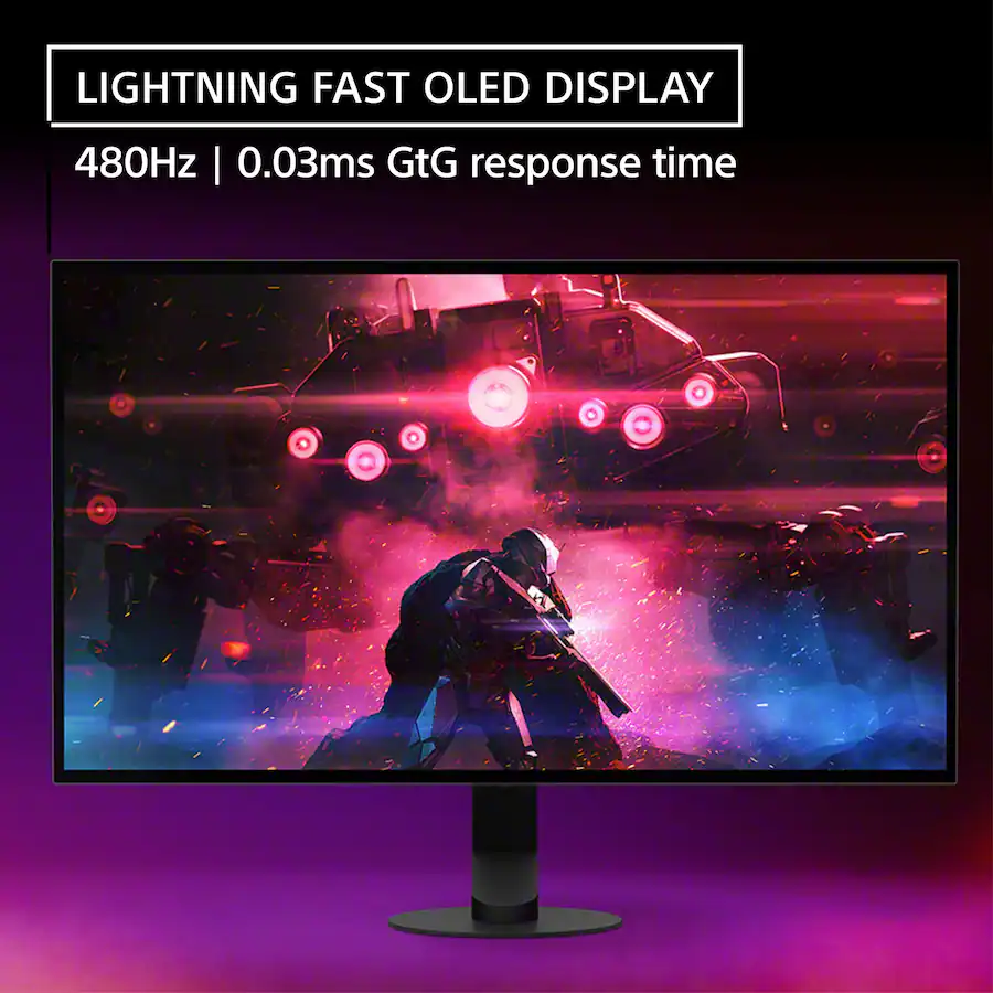Sony 27” INZONE M10S OLED QHD 480Hz 0.03ms NVIDIA G SYNC Gaming Monitor ...