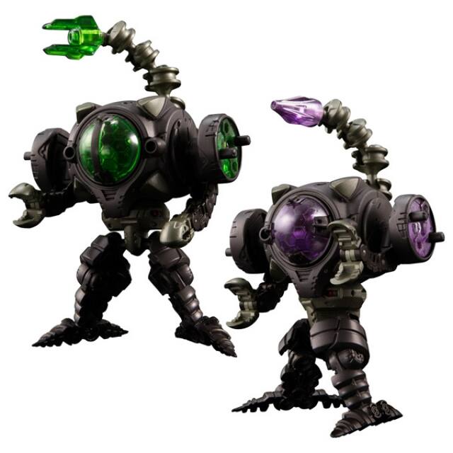 Alt View 2. Transformers - DA-26 Waruder Suit Dark Cathode Type Set of 2 | Diaclone Reboot.