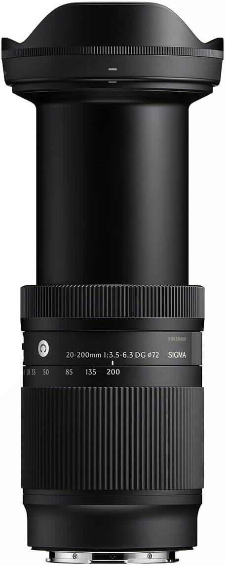 9930430 283 35 50 20-200mm 1:3.5-6.3 DG 72 SIGMA 20-200mm 1:3.5-6.3 DG 72 SIGMA