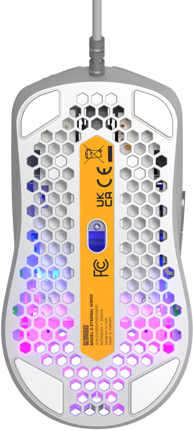 Glorious Model O Eternal Ultralight RGB Gaming Mouse - bedraad - 55 g Glorious Model O Eternal Ultralight RGB Gaming Mouse - bedraad - 55 g