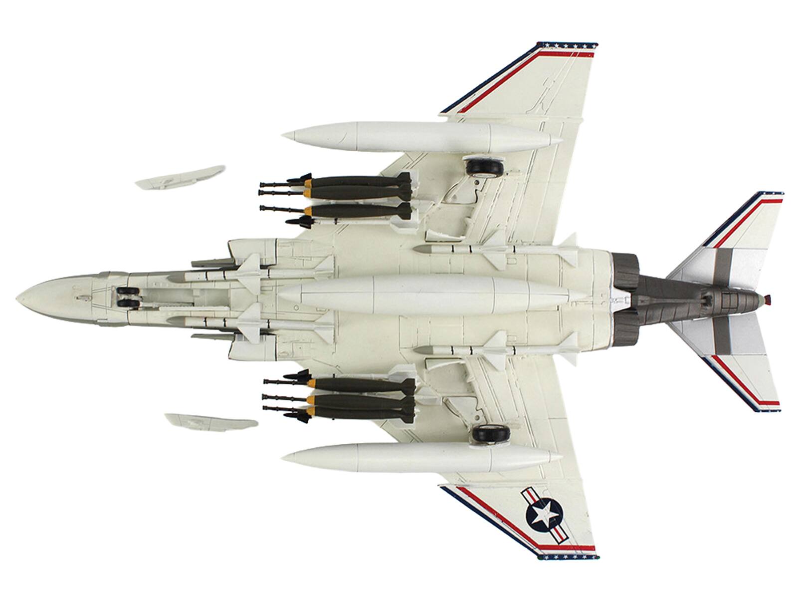 Alt View 3. Hobby Master - McDonnell Douglas F-4J Phantom II Fighter-Bomber Aircraft US Marine Corps "Air Power Series" 1/72 Model by Hobby Master.