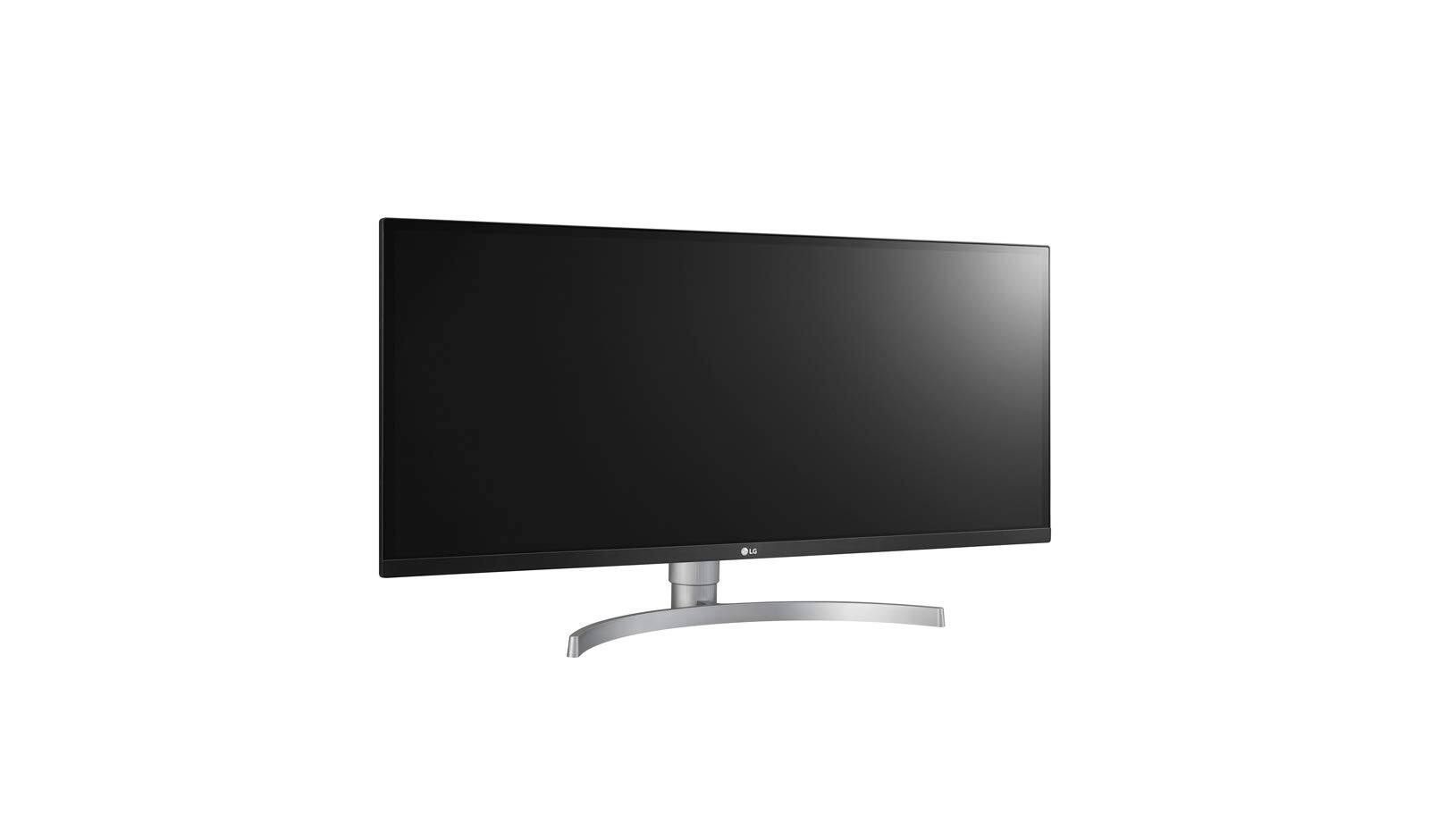 Alt View 4. LG - LG 34" Class 21:9 UltraWide Full HD IPS LED Monitor with HDR 10 (34" Diagonal) Three Monitor Combo (3 Pack) - Black.