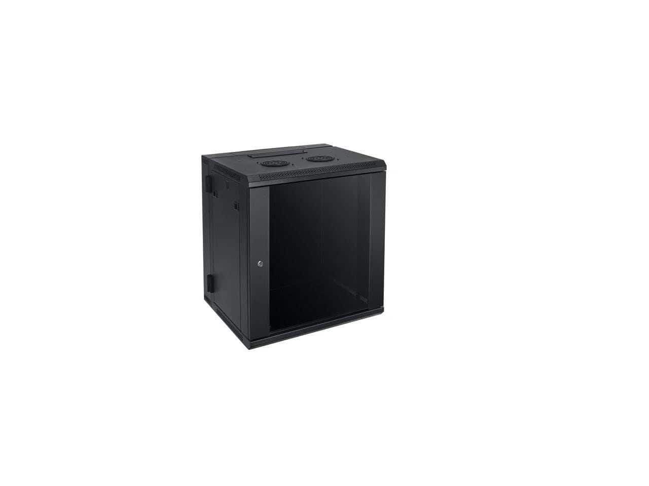 Walts TV - 12U-WALL-RACK 12 Space Rack Enclosure (2024) - Black