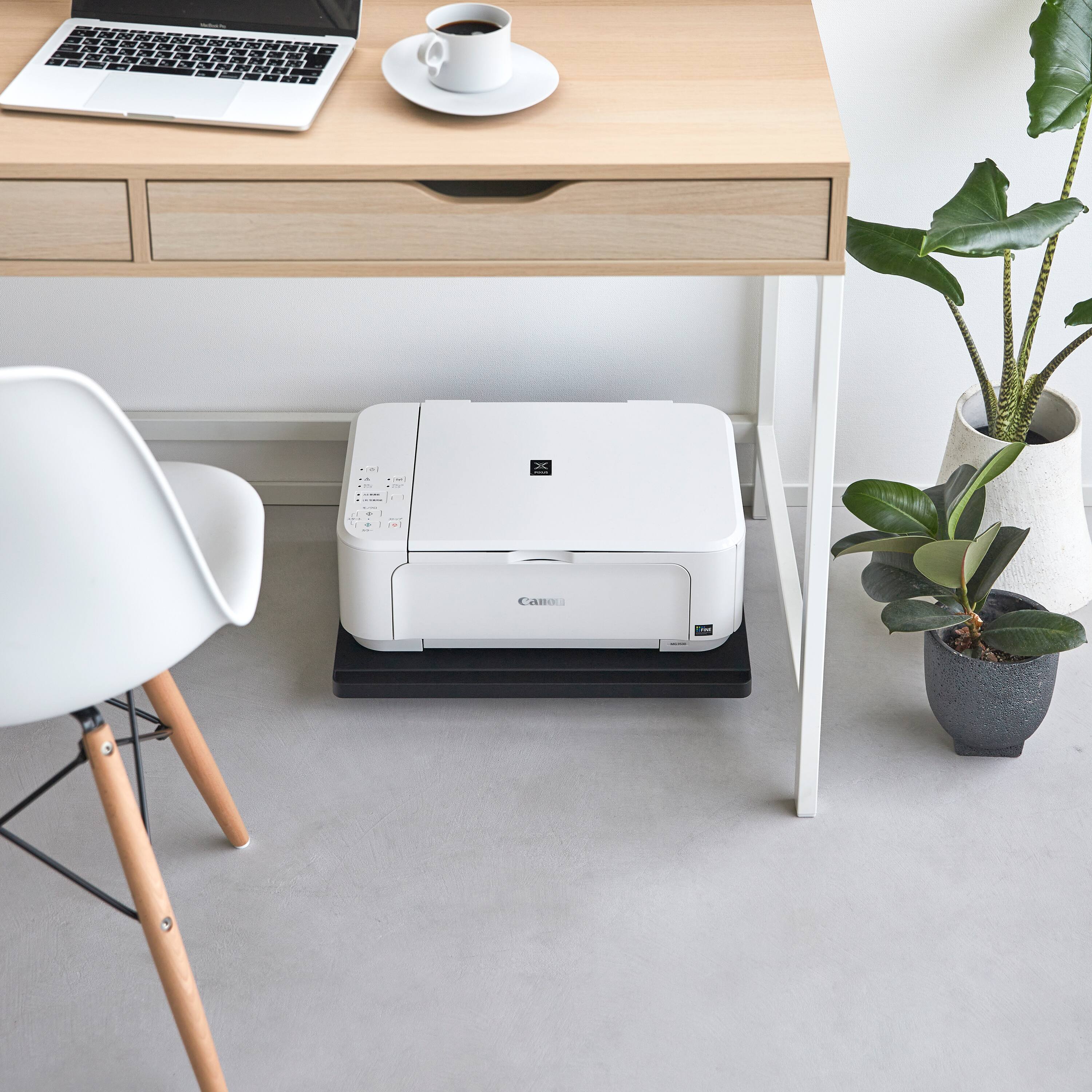 Alt View 4. Yamazaki Home - Rolling Caddy (2" H)  - Steel.