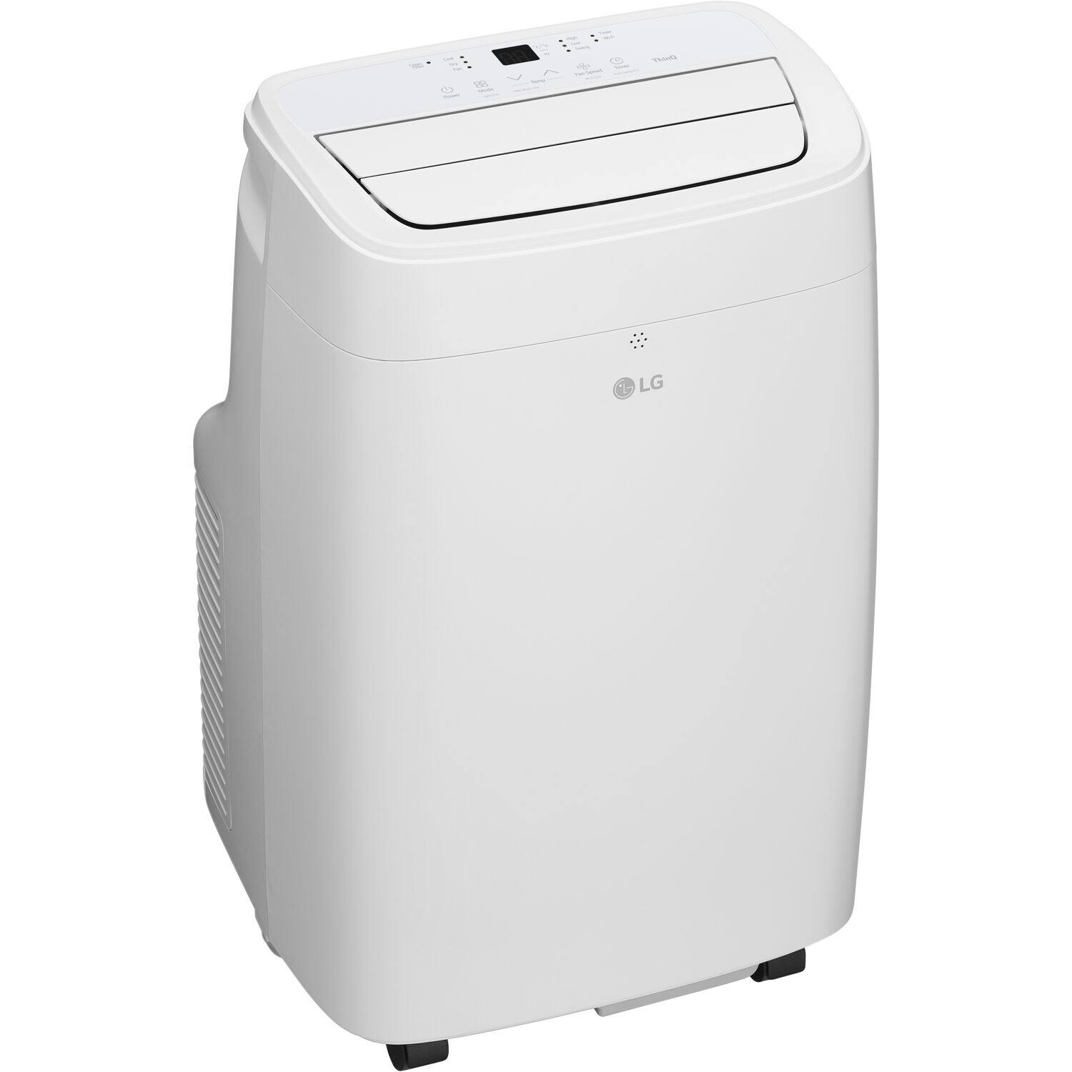 Alt View 12. LG - 300 Sq. Ft. Smart Portable Air Conditioner 7,300 BTU - White.